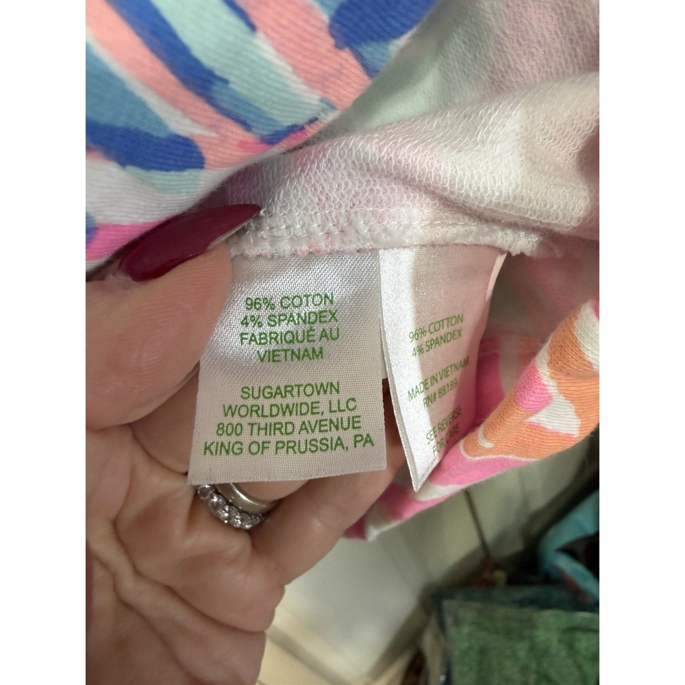 Lilly Pulitzer 3/4 Pullover Multi Color Size Small - Picture 7 of 7